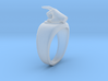 Middle Finger Ring - Size 9 3d printed 