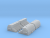 Posson Patent Refrigerated Rail Car Vents - HO 3d printed 