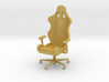 Armchair with armrests 3d printed 