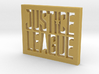 Justice League Logo 3d printed 