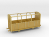 009 Talyllyn Semi-open Carriage No 8-12 3d printed 