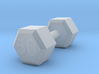 dumbbell 50 weight 3d printed 