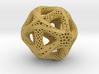 Perforated Twisted Icosahedron Type 2 3d printed 