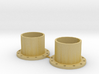 14mm Fuel Pipe Flanges_2 Pack 3d printed 