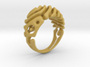 Ring "Wave" 3d printed 