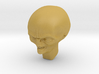 smiling alien professor head 1/6 scale 3d printed 