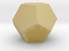 Dodecahedron 1 inch - Platonic Solid 3d printed 