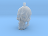 skull pendant 3d printed 
