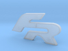 Facelift Front Grill S Badge FR Logo - Filled 3d printed 