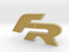 Pre-Facelift Front Grill S Badge FR Logo Unfilled 3d printed 