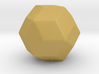 Rhombic Triacontahedron - 1 Inch - Round V2 3d printed 