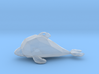 Dolphin - Ocean Charm Triangle 3D Pendant 3d printed 