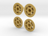 1/25 wheel covers for Indy cars, type 1 3d printed 