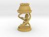 Expectant Chess Queen 3d printed 