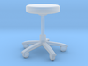 Miniature "Rolling" Stool (Doctors office) 3d printed 