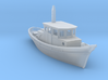 HO scale Fishing Boat  3d printed 