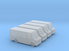 Delivery Truck-Set of 4 at 1 to 200 scale 3d printed 