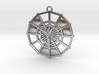 Rejection Emblem 10 Medallion (Sacred Geometry) 3d printed 