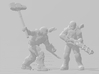 Hell Crusader Alien Armor miniature model game rpg 3d printed 