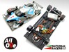 Chassis AVANT SLOT PEUGEOT 908 HDI FAP (AW_AiO) 3d printed Chassis compatible with Avant Slot model (slot car, digital chip and other parts not included)