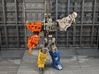 TF Energy Drone Adapter for Energy Combiner Set 3d printed Bruticus Maximus with Optimus Prime Drones