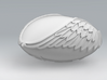 Heart with wings  Pendant 3d printed 