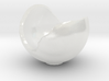 Miniature Ornament Broken Spherical Bowl 3d printed 
