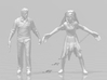 Witch bride miniature model horror fantasy games 3d printed 