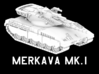 Merkava Mk.1 3d printed 