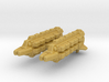 Cardassian Military Freighter 1/10000 x2 3d printed 