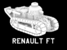 Renault FT 3d printed 