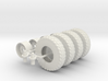 1/16 9.5L15 air drill tire assembly 3d printed 