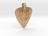 Sahasrara Guitar Pick Pendant 3d printed 