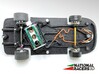 Chassis for Fly Porsche 911 GT1 EVO (AiO_AW) 3d printed 