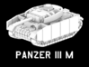 Panzer III M 3d printed 
