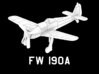 FW 190A 3d printed 