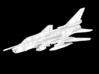 1:100 Scale Su-17M (Loaded, Wings In, Gear Up) 3d printed 