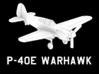 P-40E Kittyhawk 3d printed 