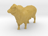 1/64 polled  bull looking right 3d printed 