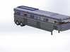 HO 1988 Streamliner 9 MkII Horsebox 3d printed Right view of CAD model