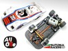 Chassis for Spirit Porsche 936 (AiO_S_AW) 3d printed Chassis compatible with SRC model (slot car and other parts not included)