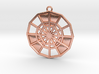 Restoration Emblem 09 Medallion (Sacred Geometry) 3d printed 