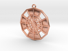 Restoration Emblem 14 Medallion (Sacred Geometry) 3d printed 