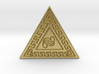Golden Crest of Power 3d printed 