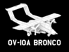 OV-10A Bronco (Loaded) 3d printed 