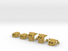1/350 IJN Type 50 year 3 turrets (8-inch) 1942 Set 3d printed 