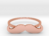 Mustach Ring, Schnurrbart Ring Größe 50 (DE) 3d printed 
