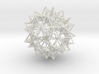 Stellation of a Rhombic Triacontahedron 3d printed 