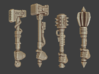 IW/IH Power Hammers and Maces x8 3d printed 