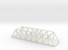1/700 Scale Through Pratt Truss Bridge 3d printed 